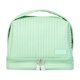 thumbnail image 2 of Organizadores de armario y almacenamiento, bolsa de maquillaje impermeable para tartas, bolsa de viaje para artículos de tocador separados, bolsa de almacenamiento de cosméticos de cuero sintético, bo, 2 of 6