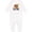 AA-White, variant on My Granny Loves Me Grandchild Bear Baby Romper Coveralls