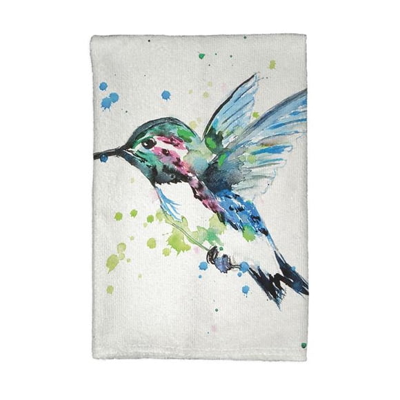 Green Hummingbird Kitchen Towel
