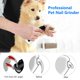 thumbnail image 3 of Molinillo de uñas para perros y gatos Sunnimix molinillo de uñas eléctrico 2 velocidades portátil recargable, 3 of 8