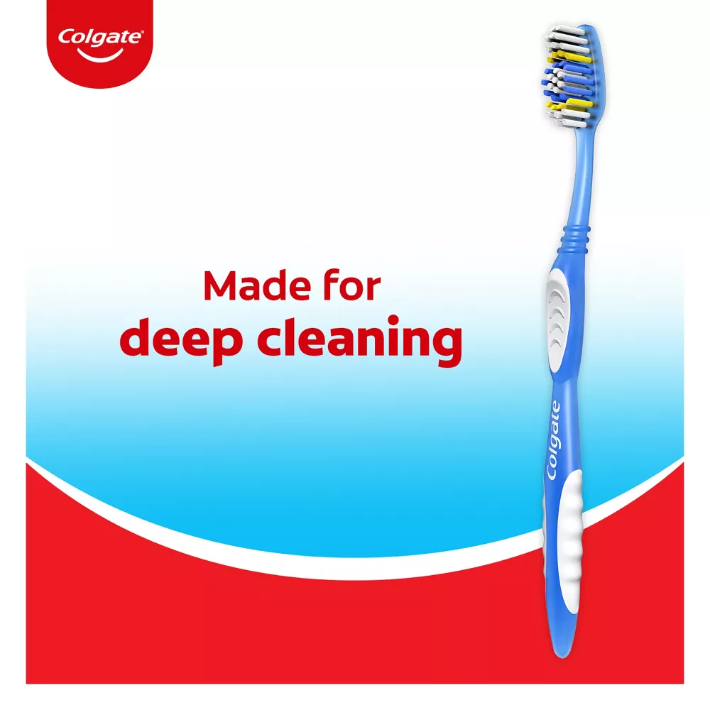 Colgate Extra Clean Toothbrush, Soft, Assorted Colors 1 Ea