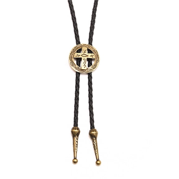 Hollow out Buckle Bolo Tie for Men Women Bridegroom Wedding Necklace Western Cowboy Necktie Bolo Tie for Shirt