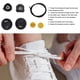 thumbnail image 3 of Cordones Sin Cordones Con Hebilla Giratoria, Ahorran Firmemente Tiempo, Cordones Para Zapatos Con Hebilla Automática, Alambre De Acero De Tamaño S, Negro Para Caminar, 3 of 7