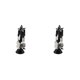 thumbnail image 3 of Vogacara Mini vajilla de 5 piezas, platos en miniatura, modelo de muebles pequeños, regalos adorables, suministros para el hogar, adorno de diseño negro Type2 NO2 Vogacara CBP219828, 3 of 6