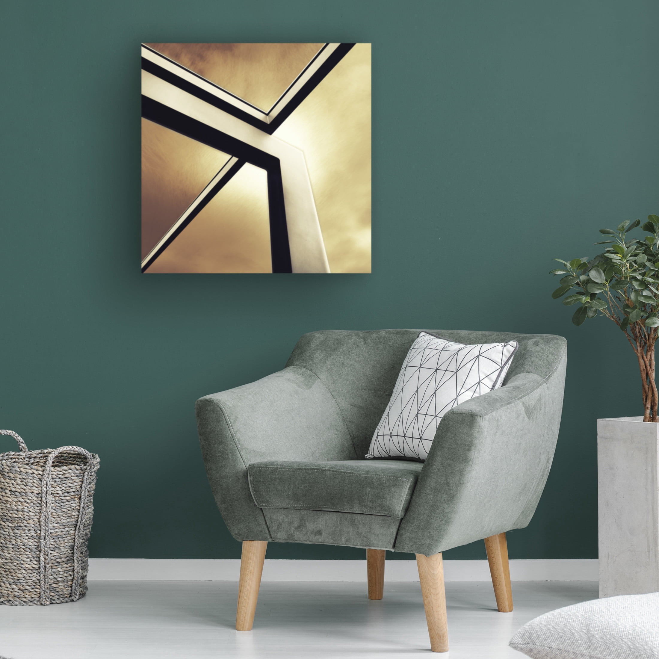 Canvas Wall Art - Marc Huybrighs 'Atlas' Wall Art for Living Room, Bedroom, or Office D?cor by Trademark Fine Art - 24 x 24 Inches