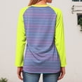 thumbnail image 5 of Godom Blouses for Women Fall Long Sleeves V Neck Tops Casual Knit Tunic Loose Fit T Shirt, 5 of 7