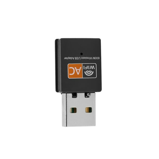 Adaptateur Wifi Double Bande Adaptateur Wifi Adaptateur de Réception Wifi Accessoires Informatiques Adaptateur Wifi Récepteur Informatique USB 5G Mini 2.4G Externe Puce 8811 Carte Sans Fil AC600M2-Band