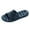 Navy, variant on Slippers Men Non Mens Slides Lightweight Flat Sandals for Women Open Toe with Thick Cushioned Sole Shower Shoes for College Dorm