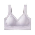 thumbnail image 4 of Brasier sin Varillas Mujer Sujetador de Soporte Cómodo para Mujer, Camiseta Suave sin Aros, Ropa Interior sin Costuras, Cobertura Total, Uso Diario Extra Grande, 4 of 4