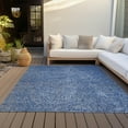 thumbnail image 6 of Addison Rugs Chantille Indoor/Outdoor Transitional Lines Navy Washable Rectangle Rug, 9' x 12', 6 of 6