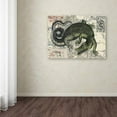 thumbnail image 3 of Trademark Fine Art 'Croc Map' Canvas Art by Nick Bantock, 3 of 3
