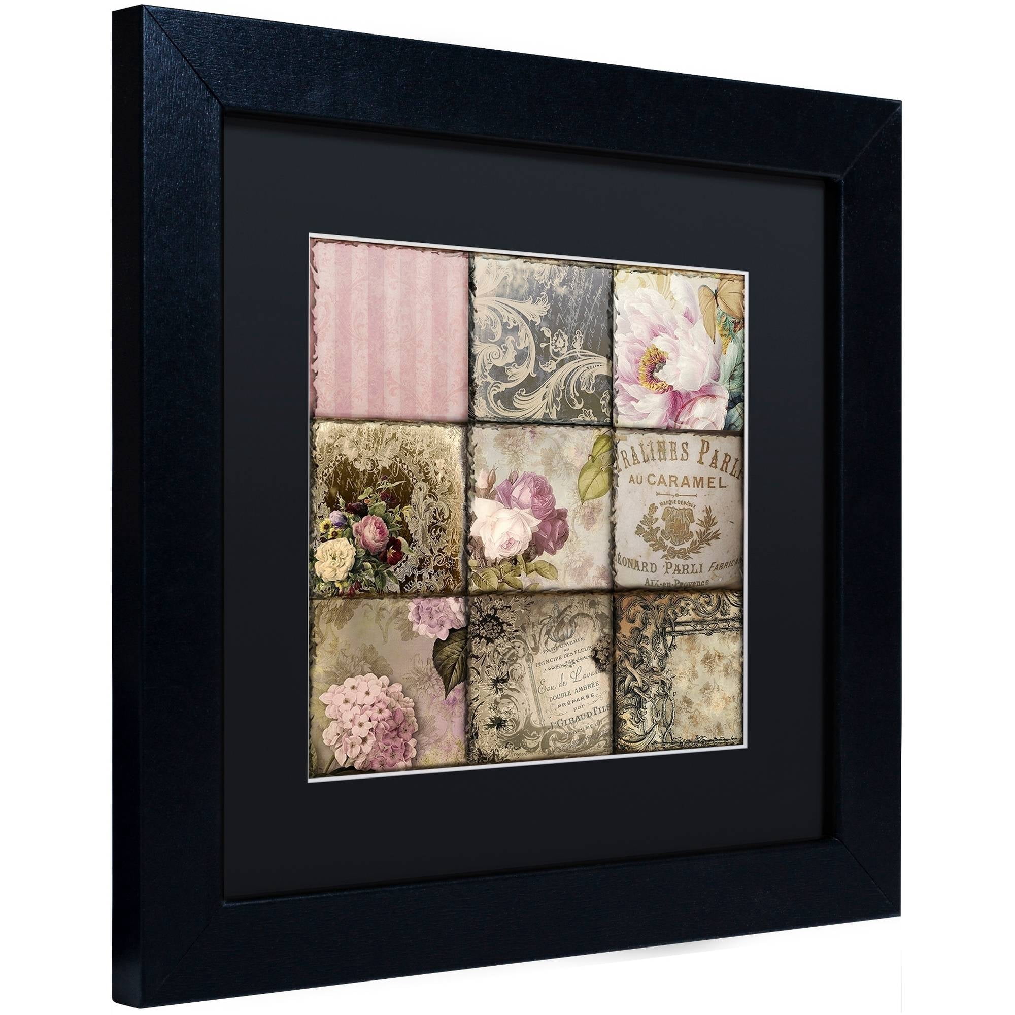 Trademark Fine Art "Viva La Paris I" Canvas Art by Color Bakery Black Matte, Black Frame