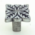 thumbnail image 3 of Renovators Supply Iron Kitchen Cabinet Knob Pull Decorative Flower style Pewter Finish Vintage Metal Knobs for Kitchen Cabinet, Dresser or Drawer Pull Handle w/Screws Pack of 4, 3 of 8