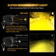 thumbnail image 3 of Luz Auxiliar LED Offroad Auxbeam 3.5 pulgadas 50W 5000LM Luz Antiniebla Ámbar, 3 of 8