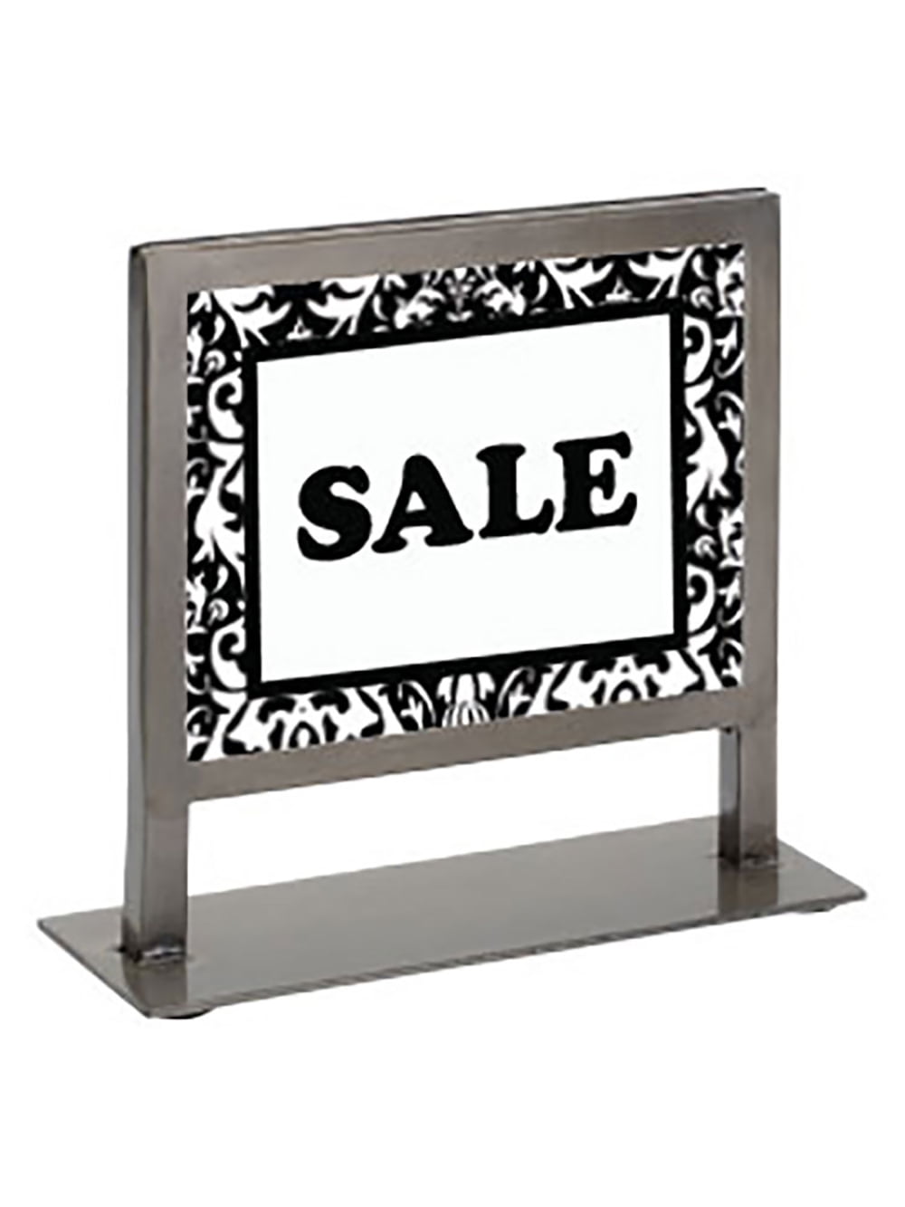 Boutique Raw Steel Countertop Sign Holder 7 1 4 X 7 Walmart Com