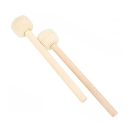 Nonslip Drum Mallets Stick Wood Handle Percussion Drumstick for Snare Drums