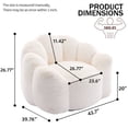 thumbnail image 6 of Lotus Type Compression Sofa Adult Bean Bag Sofa With Pull Ring Can Be Easily Moved Without Installation, Floor Sofa Couch For Living Room, Bedroom, Office, Apartment, 6 of 13