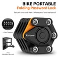 thumbnail image 2 of Bike Foldable Lock AntiTheft Electric Bike ChainLock Bicycle Lock Bicycle Motorcycle Safety Lock Bicycle Accessories, 2 of 9