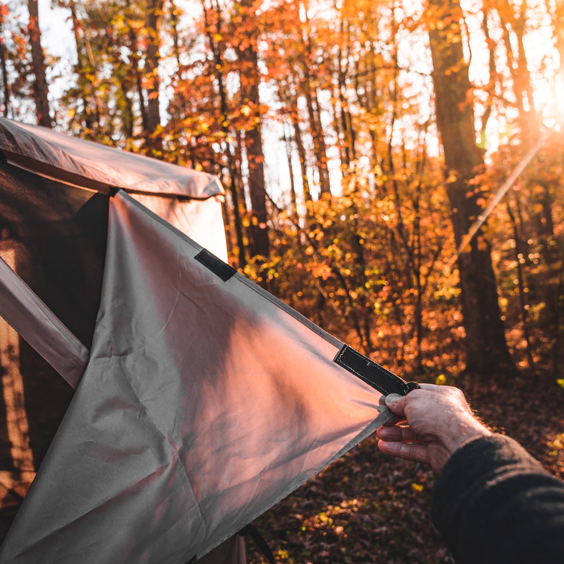 Gazelle Tents™, 3-Pack Gazebo Wind Panels, Portable Gazebo Wind Panels, Desert Sand, GA104