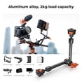 thumbnail image 4 of Kit de abrazaderas Magic Arm K&F CONCEPT de 11 pulgadas con ARRI 1/4 y 3/8, 4 of 7