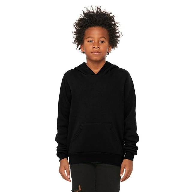 Bella + Canvas Youth Sponge Fleece Pullover Hooded Sweatshirt