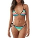 thumbnail image 1 of Balery Retro Palm Beach Sunset Pijama Estampado Bikini de Dos Piezas para Mujer - Conjunto de Bikini Ajustable Sexy y Cómodo para Playa, 1 of 6