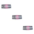 thumbnail image 2 of Soidarity 24 piezas de uñas postizas puntas de uñas postizas para mujeres niñas negro rosa rojo Type1 NO1, 2 of 6