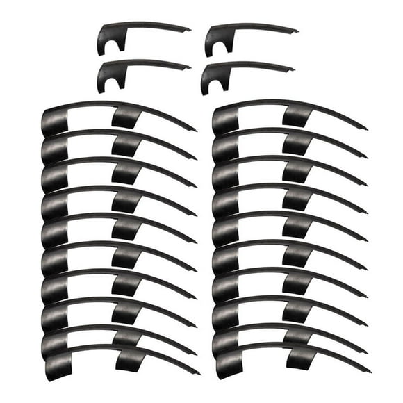 Protector de llanta shamjiam 21 pulgadas tapacubos accesorios exteriores Negro
