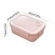thumbnail image 3 of Lonchera de plástico multicolor con múltiples compartimentos | A prueba de fugas y apta para microondas | Para estudiantes, la oficina o picnics | Incluye espacio para utensilios y bolsa térmica, 3 of 6
