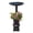 Black, variant on Ornate Round Cast Aluminum Metal 40-in Bird Bath Planter Vase Combo