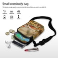 thumbnail image 7 of HELLHERO Mushroom Adjustable Crossbody Bag Polyester with Shoulder Strap Underarm Shoulder Bag for Daily Commute or Casual Outings, 7 of 7
