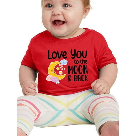 

Love You To The Moon And Back. T-Shirt Infant -Smartprints Designs 24 Months
