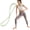 Green 25LB, variant on Figure 8 Resistance Band, 8-Shaped Silicone Resistance Band with Massage Grip, Flex Sculpt Exercise Band for Strength Training & Fitness