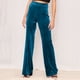 thumbnail image 1 of WILLBEST Pantalones Casuales de Talla Grande Para Mujer, Pierna Recta, Color Liso, Corte Holgado, Cintura Media, Cómodos, Con Bolsillos, Para Uso Diario. Mediana, 1 of 7