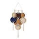 thumbnail image 1 of Nvzi Perchas de macramé para sombreros, perchero boho para colgar en la pared,organizador de almacenamiento para sombreros de ala ancha, 66,9 x 17,7 pulgadas, color blanco, 1 of 4
