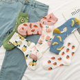thumbnail image 2 of QPENWEI pares de calcetines divertidos y novedosos para mujeres y niñas, calcetines de algodón con diseño de comida loca y adorable, regalo para niñas, 2 of 5