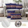 thumbnail image 6 of 4th of July Pillow Covers 2 Pack Independence Day Pillowcase Waterproof Outdoor Throw Pillow Cover for Patio Garden Square Cushion 16”x16”, 6 of 9