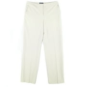 Tommy Hilfiger Women's Khaki Flat Front Trouser Pants (6, Tan)