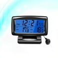 thumbnail image 1 of FELTECHELECTR Thermometer Electronic Thermometer Black Metal Waterproof 1Pcs, 1 of 8