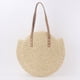 thumbnail image 2 of Granjero Gordo Bolso de mano tejido y bolsas de cosméticos, bolso de mano tejido elegante de playa de verano, bolso de hombro de 17,71 x 0,78 x 15,74 pulgadas (A), 2 of 4
