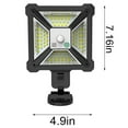 GARENAS Solar Lights Outdoor Super Bright Remote Control Motion Sensor