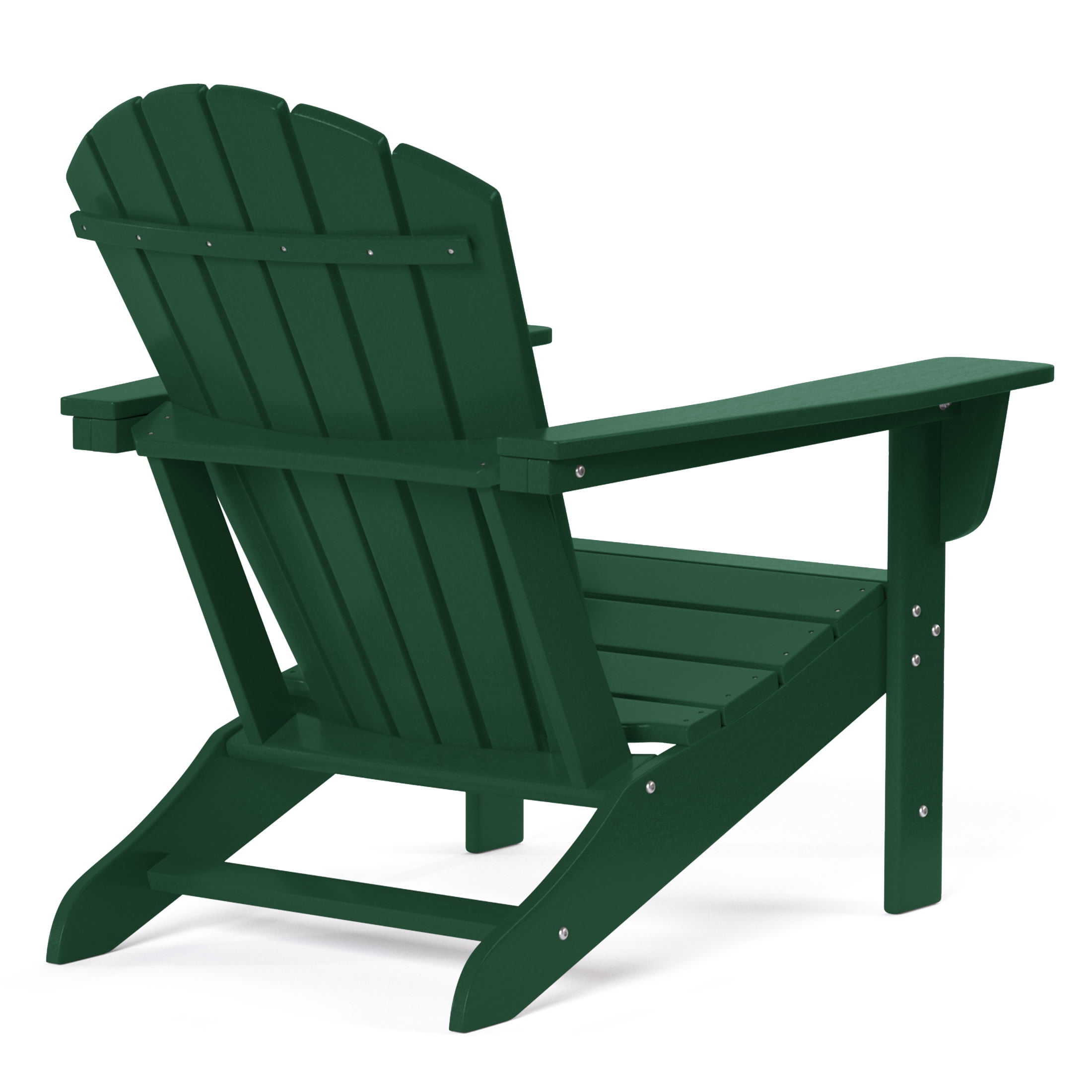 WestinTrends Dylan Outdoor Adirondack Chair, Dark Green