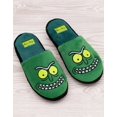 thumbnail image 2 of Rick And Morty Mules Vertes pour Hommes, 2 of 6