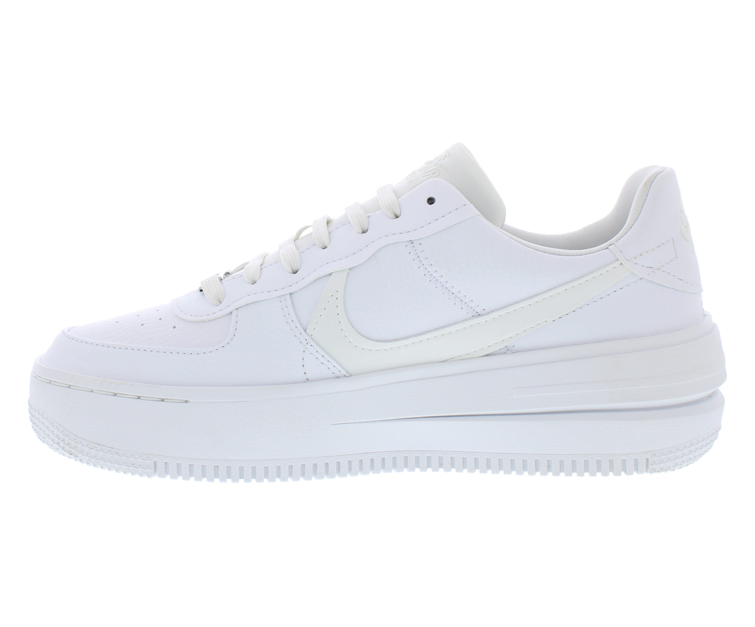 Women s Nike Air Force 1 PLT.AF.ORM Wht Summit White White Wht DJ9946 100 8 Walmart