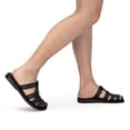 thumbnail image 2 of Michael Slide - Leather Pacific Slide Sandal | Black, 2 of 8