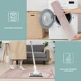 thumbnail image 6 of Pink Marble Pattern Kitchen Rugs Sets Of 3,Kitchen Runner Rugs Non Skid Washable,Decorative Kitchen Floor Mats for Kitchen,Sink,Laundry,17"x30"+ 17"x47" + 17"x59", 6 of 6