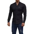 thumbnail image 3 of Camisa Cuello Mao White John Leopard Slim Fit Envío Gratis, 3 of 7