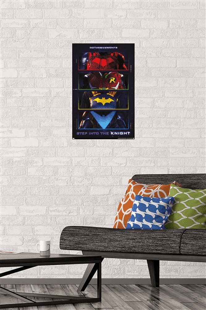 DC Comics Gotham Knights - Chest Emblems Wall Poster, 14.725" x 22.375"