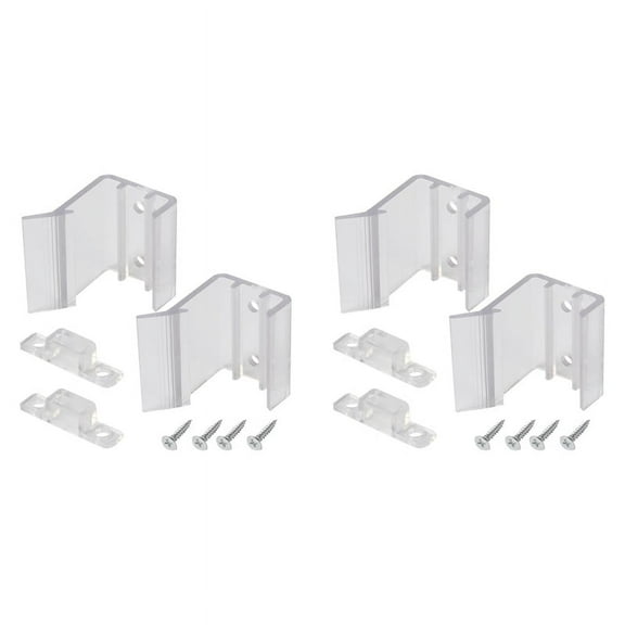 RV Sliding Mirrored Door Latch H527 Universal Mirror Closet Replacement 8 Pack