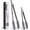 2pack:Light Grey, variant on Premium Stainless Steel Locking Kitchen Tongs with Silicon Tips, Heat Resistant Cooking Tongs Set of 3-7", 9" and 12" (Black)